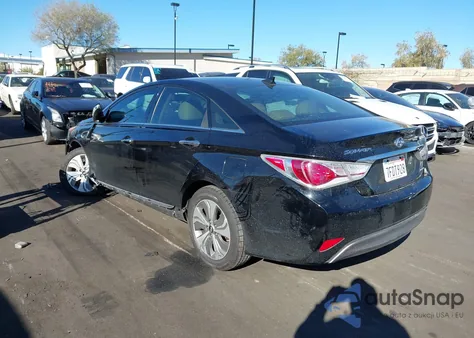 2014 Hyundai Sonata Hybrid Limited из США, поврежденный, VIN KMHEC4A44EA106843
